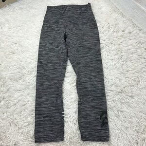 Lululemon Align Crop *21" Wee Are From Space Dark Carbon Ice Grey